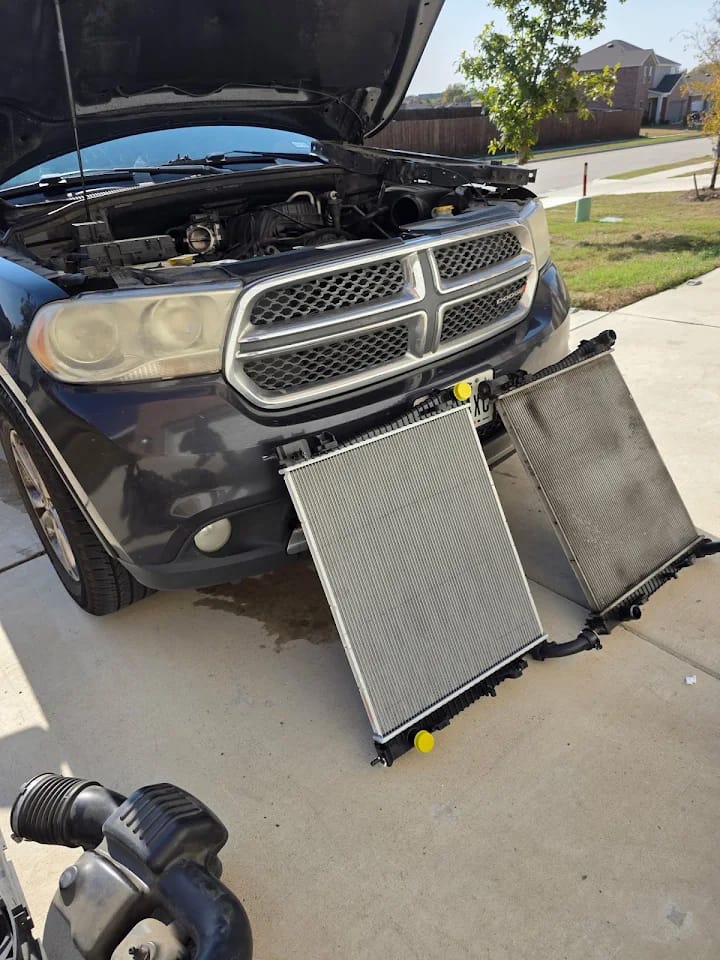Dodge Durango radiator replacement